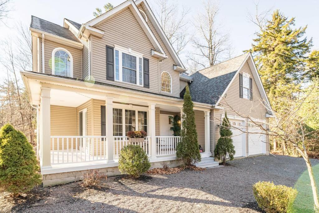 Luxury 4 Bedroom House In Pocono Mountains In Golf Course Near Lake Tobyhanna المظهر الخارجي الصورة